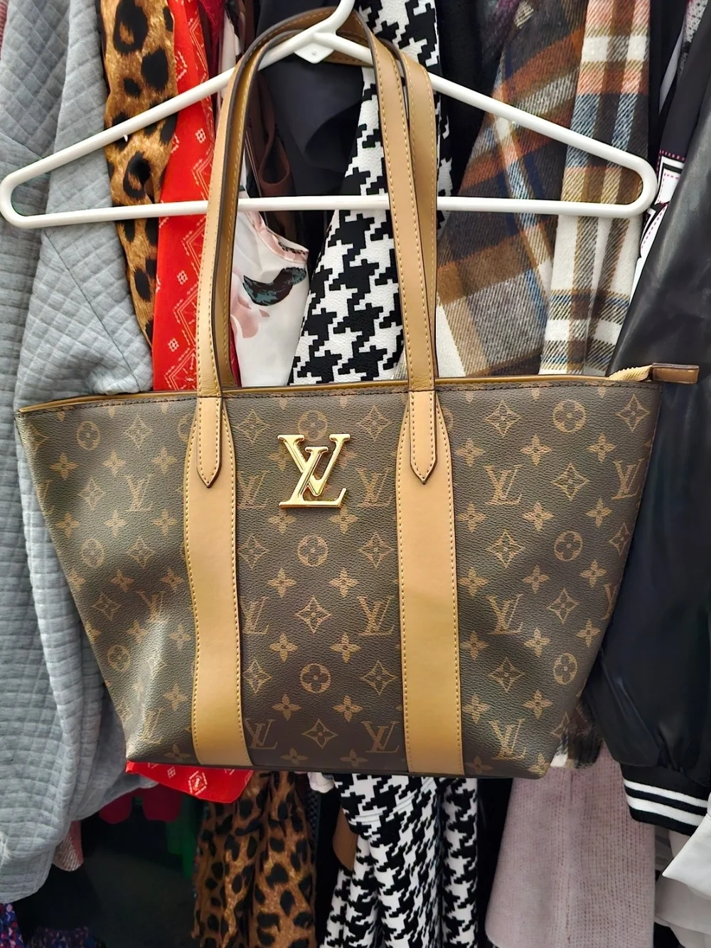 Louis Vuitton Tote Bag Upcycled